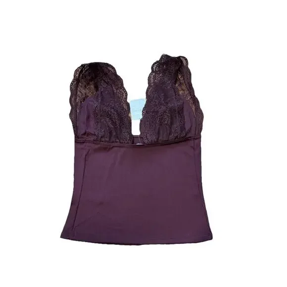 SOLD! No longer available! Free People Power Play Cami Small Cocoa NEW - Picture 4 of 6